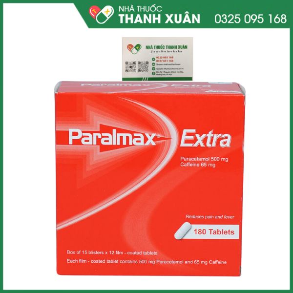 Paralmax Extra - Điều trị đau và sốt